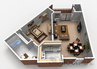 3D floor plans - 3DfloorPIX