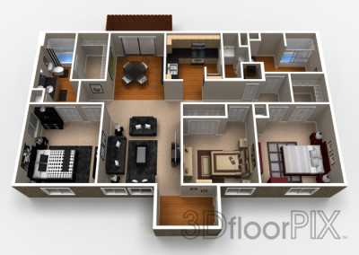 3D floor plans - 3DfloorPIX